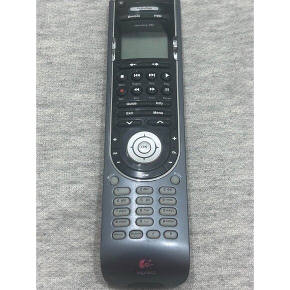 Logitech Harmony 550 Genuine LCD Display Replacement Universal Remote Control - Picture 1 of 8